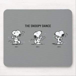 Alfombrilla De Ratón Cacahuetes La danza Snoopy