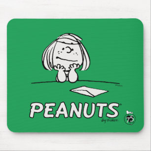 Alfombrilla De Ratón Cacahuetes   Peppermint Patty Thoughts
