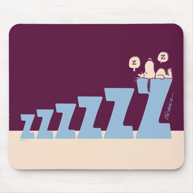 Alfombrilla De Ratón Cacahuetes | Snoopy & Woodstock Nap (Frente)