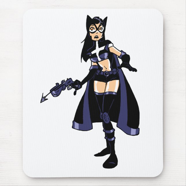 Alfombrilla De Ratón Cace la noche Mousepad (Frente)