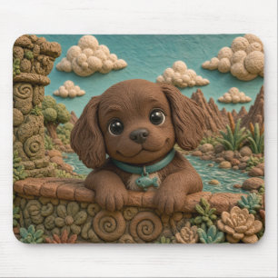 Alfombrilla De Ratón Cachorro adorable de Boykin Spaniel, perro bebé