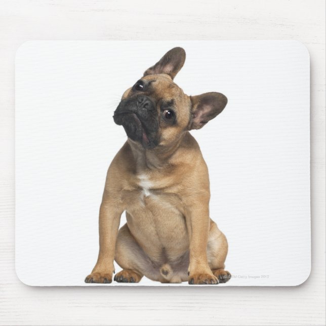 Alfombrilla De Ratón cachorro de Bulldog francés (7 meses de edad) (Frente)