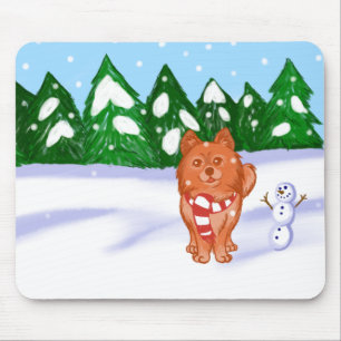 Alfombrilla De Ratón Cachorro de nieve
