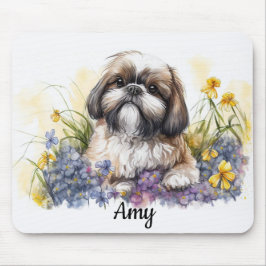 Alfombrilla De Ratón Cachorro de Shih Tzu 
