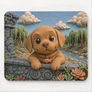 Alfombrilla De Ratón Cachorro de Vizsla Adorable, Bebé Perro