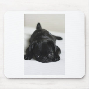 Alfombrilla De Ratón Cachorro negro