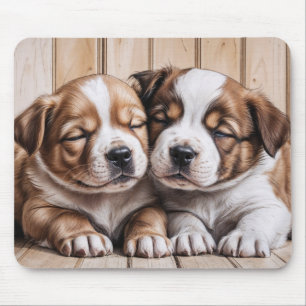 Alfombrilla De Ratón Cachorros Adorables