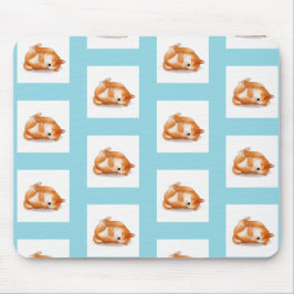 Alfombrilla De Ratón cachorros ainu shiba en la almohadilla del ratón d