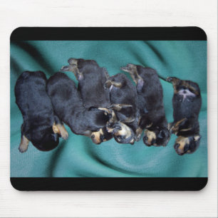 Alfombrilla De Ratón cachorros de rottweiler dormilón