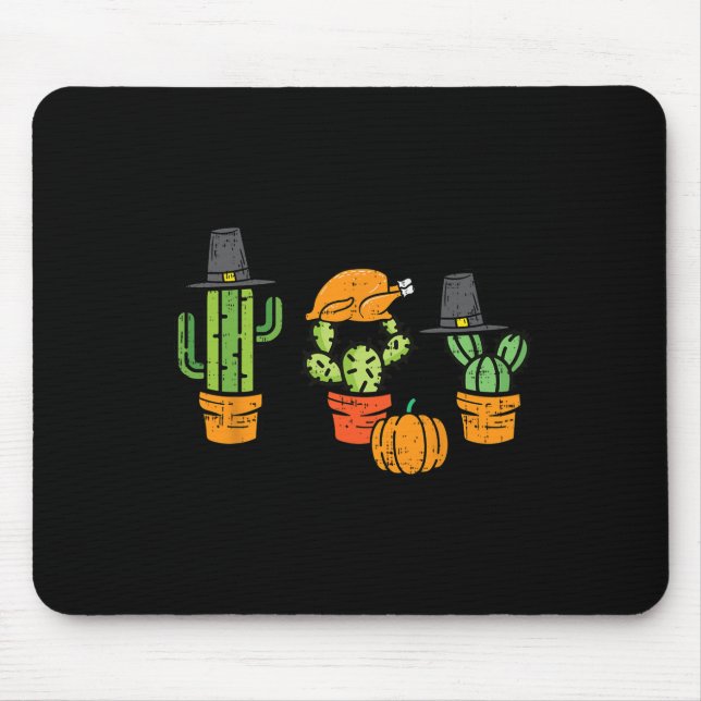 Alfombrilla De Ratón Cactus Cute Succulant Plant Fall Hombres (Frente)