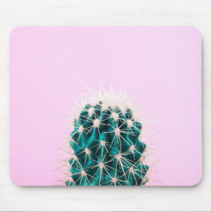 Alfombrilla De Ratón Cactus de Prickley en rosa