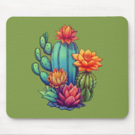 Alfombrilla De Ratón Cactus en crecimiento de bonito