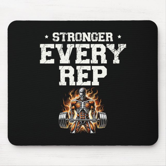 Alfombrilla De Ratón Cada Cuerpo De Construcción De Cadáveres Rep Weigh (Frente)