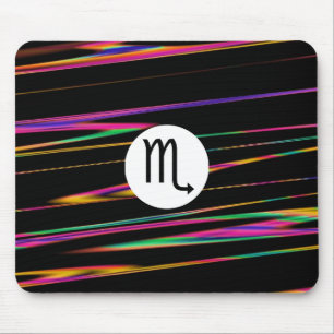 Alfombrilla De Ratón Cadenas coloridas - Escorpio