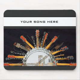 ALFOMBRILLA DE RATÓN CADENAS DE GUITARRA AL SOL