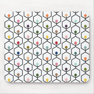 Alfombrilla De Ratón Cadenas de hexágonos