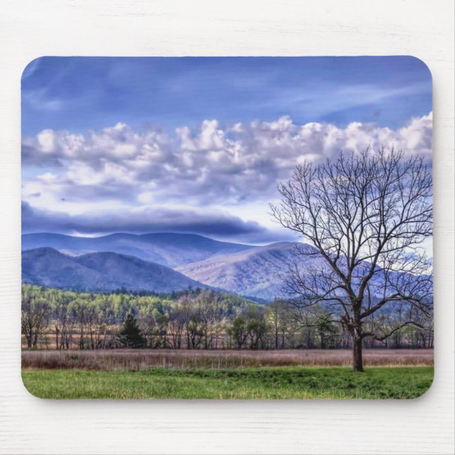 Alfombrilla De Ratón Cades Cove - Parque nacional de las Montañas Ahuma (Frente)