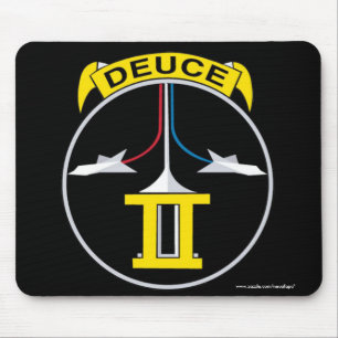 Alfombrilla De Ratón Cadete Squadon de USAFA 2" Deuce" Mousepad del Tau