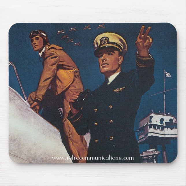 Alfombrilla De Ratón Cadetes para la aviación naval (Frente)
