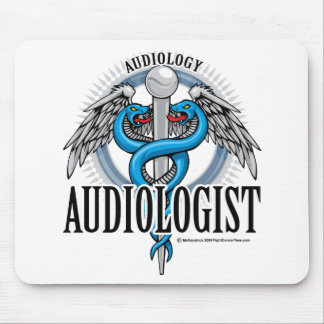 Alfombrilla De Ratón Caduceo del audiólogo