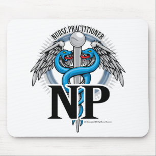 Alfombrilla De Ratón Caduceo del azul de NP