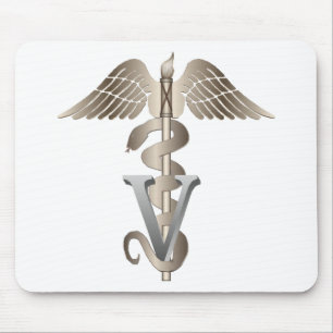 Alfombrilla De Ratón Caduceo veterinario