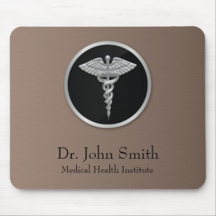 Alfombrilla De Ratón Caducto Médico Profesional Plateado - Mousepad