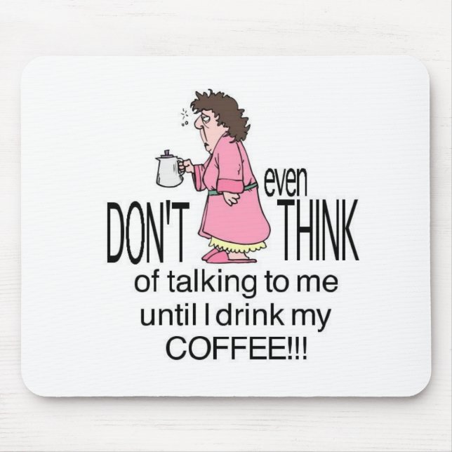 Alfombrilla De Ratón Café (Frente)