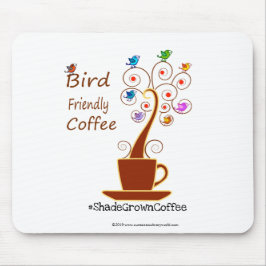 Alfombrilla De Ratón Café apto para aves