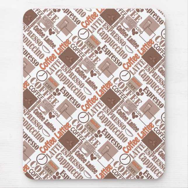 Alfombrilla De Ratón Café favorito (Frente)