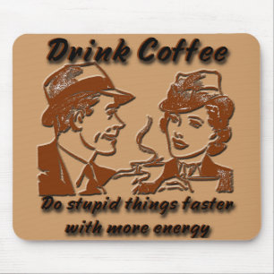 Alfombrilla De Ratón Café Mousepad de la bebida