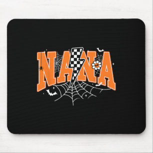 Alfombrilla De Ratón Caída de la web de araña de Halloween del Relámpag