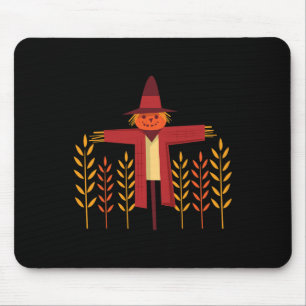 Alfombrilla De Ratón Caída del otoño del campo de trigo de cabeza de ca