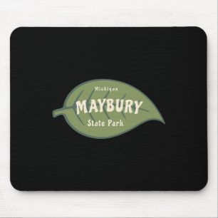 Alfombrilla De Ratón Caída del Parque Estatal Maybury en Michigan deja