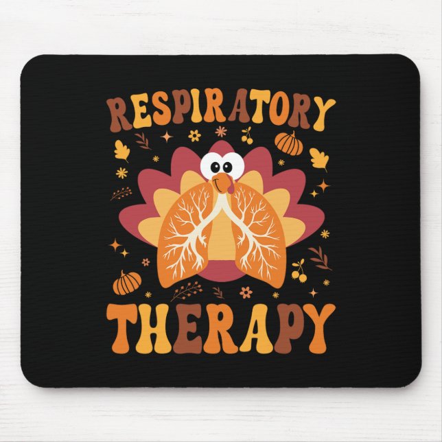 Alfombrilla De Ratón Caída del Terapia Terapéutica Respiratoria de Acci (Frente)