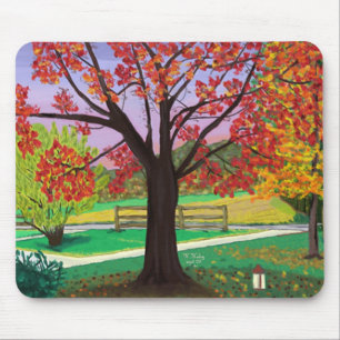 Alfombrilla De Ratón Caída para el mousepad del otoño