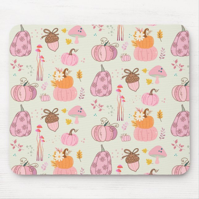 Alfombrilla De Ratón Caída rosa (Frente)