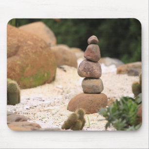 Alfombrilla De Ratón cairn, piedra, roca