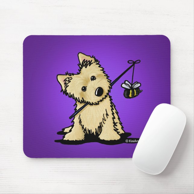 Alfombrilla De Ratón Cairn Terrier Beekeeper Mousepad (Con ratón)