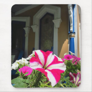 Alfombrilla De Ratón Caja de flores de primavera - Viñedo de Martha