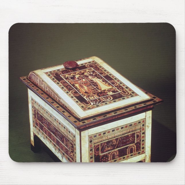 Alfombrilla De Ratón Caja, de la tumba de Tutankhamun (Frente)