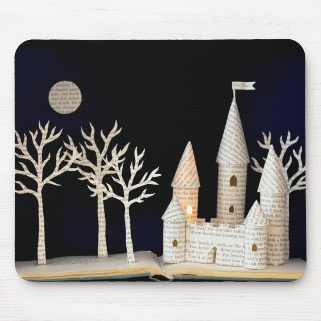 Alfombrilla De Ratón Caja de luz 2013 del castillo (Frente)