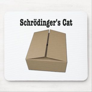 Alfombrilla De Ratón Caja del gato de Schrodinger