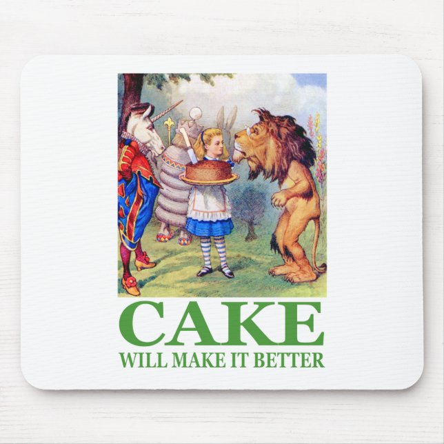 ALFOMBRILLA DE RATÓN CAKE LO HARÁ MEJOR (Frente)