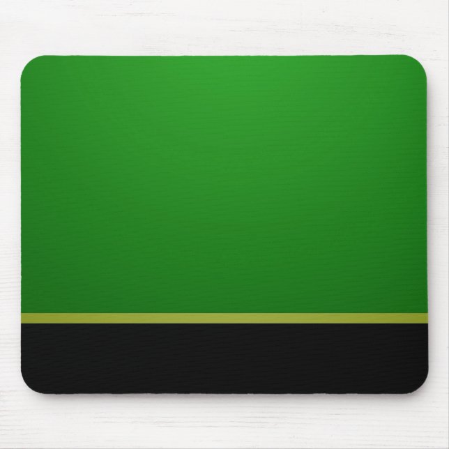 Alfombrilla De Ratón Cal verde BlackMousemat de Mousepad (Frente)