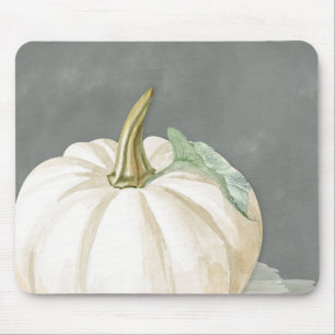 Alfombrilla De Ratón Calabaza blanca de otoño de granjas
