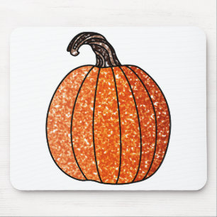 Alfombrilla De Ratón Calabaza Brillante