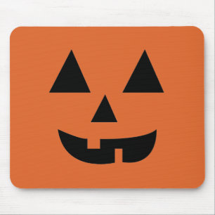 Alfombrilla De Ratón Calabaza Cara Halloween