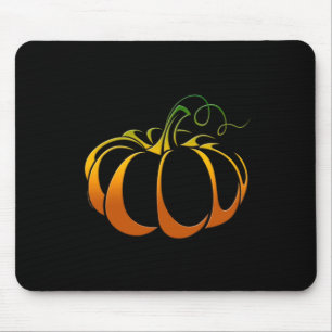 Alfombrilla De Ratón Calabaza de bonito en tonos de otoño