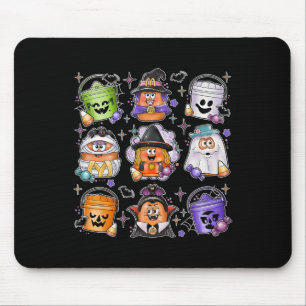 Alfombrilla De Ratón Calabaza de nuggets de pollo Halloween cosecha de 